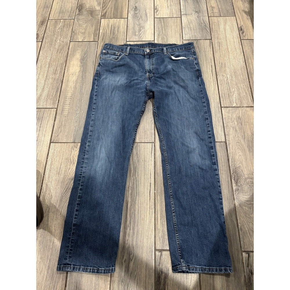 Levi's‎ Men's Blue Denim Jeans W40 L32 Straight Leg Regular Fit